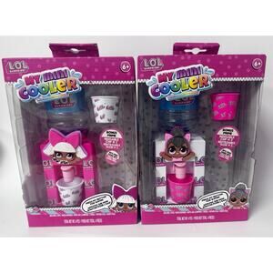 LOL Surprise Glitterati My Mini Cooler Set Diva & Kitty Queen Water Dispensers